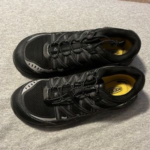 1017070 Black Asheville At ESD Mens Keen Work Shoes Size 10